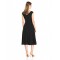 Lark & Ro Women's Boat Neck Midi Flare Dress
